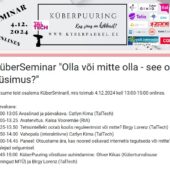 KüberSeminar "Olla või mitte olla - see on küsimus"